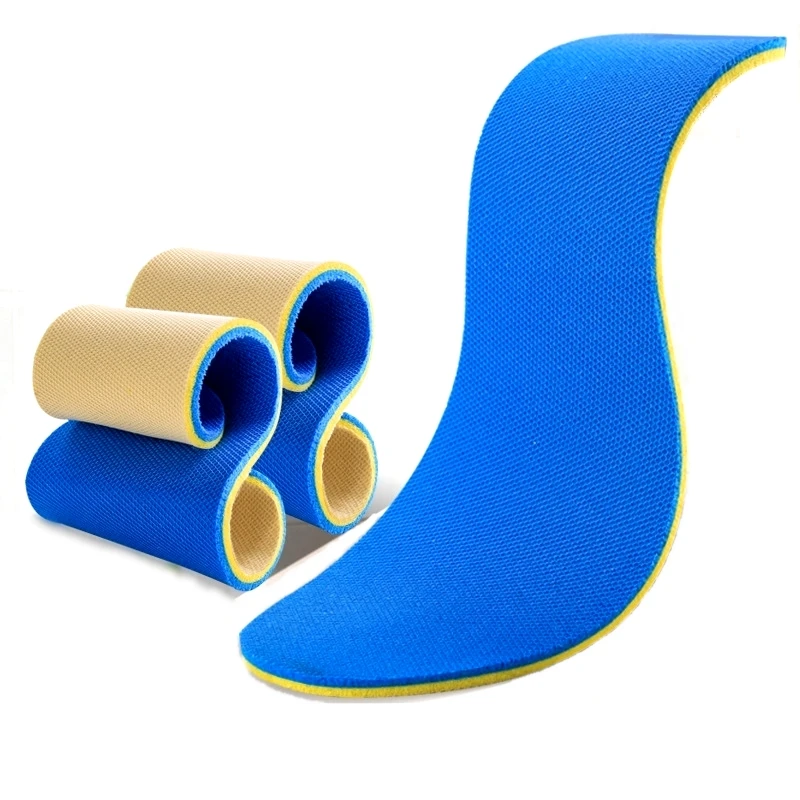 Stretch Breathable Deodorant Running Cushion Insoles For Woman Men shoes Feet Soles Pad