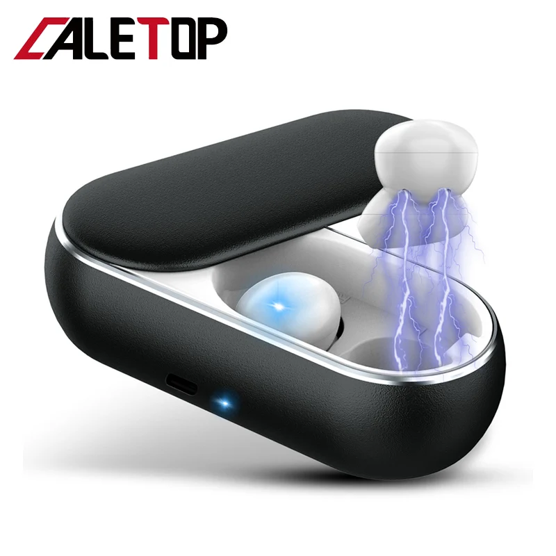 CALETOP Aptx Bluetooth Earphone Noise Reduction Headphone support qualcomm Earbuds Sports Headset with Microphone Handsfree | Электроника