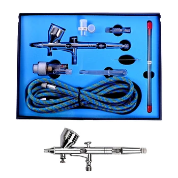 

Professional Airbrush Kit with 0.2/ 0.3/0.5mm Nozzle Set Dual Action Airbrush Air Kit Spray Gun Set For Nail Paint Art Air Brush