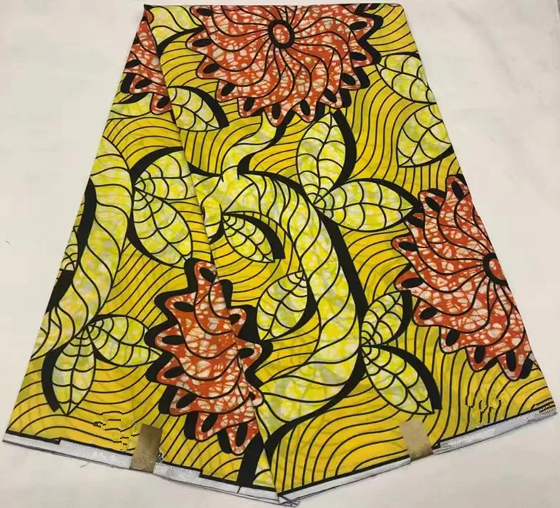 Анкара ткань java восковая печать ткань Африканская восковая печать ткань африканская Ткань 6 ярдов хлопок ткань для вечернего платья JFT-C1