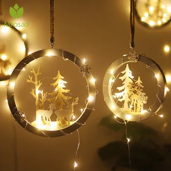 

Nordic Ins Wooden Elk Wall Round Hanging Ornaments Home Bedroom Christmas Nursery Decor Wall Decoration Pendant Props Supplies