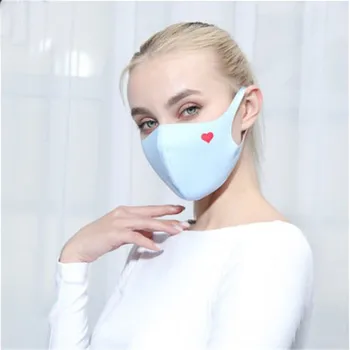 

Fashion Printed Cartoon Sunscreen Women Summer Mask Anti UV Stereo New Star Mask Breathable High Elastic Silk Men Face Mask