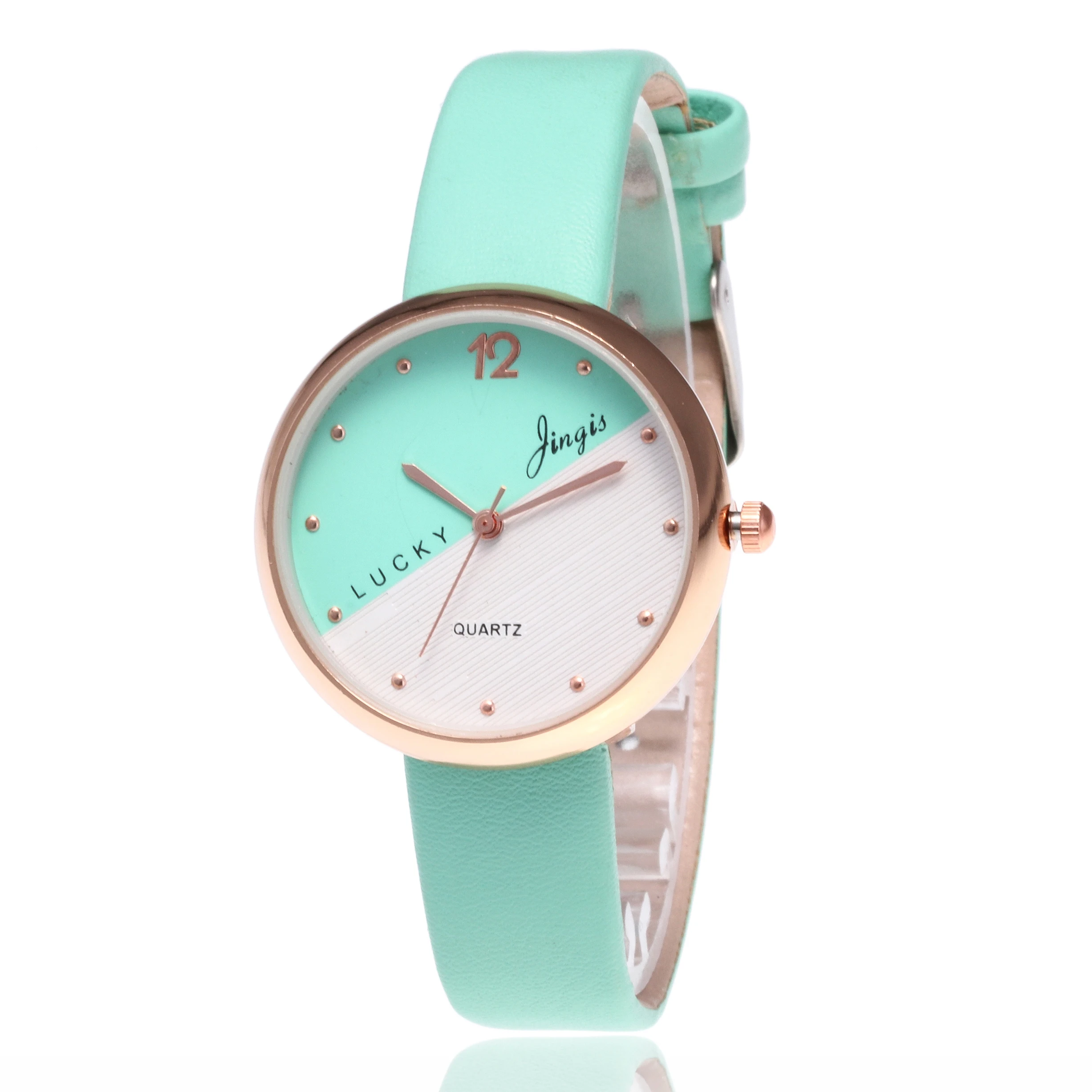

2019 Women's Watches Fashion Leather Wrist Watch Vintage Jelly Color Ladies Watch Irregular Clock Mujer Montre Relogio Feminino