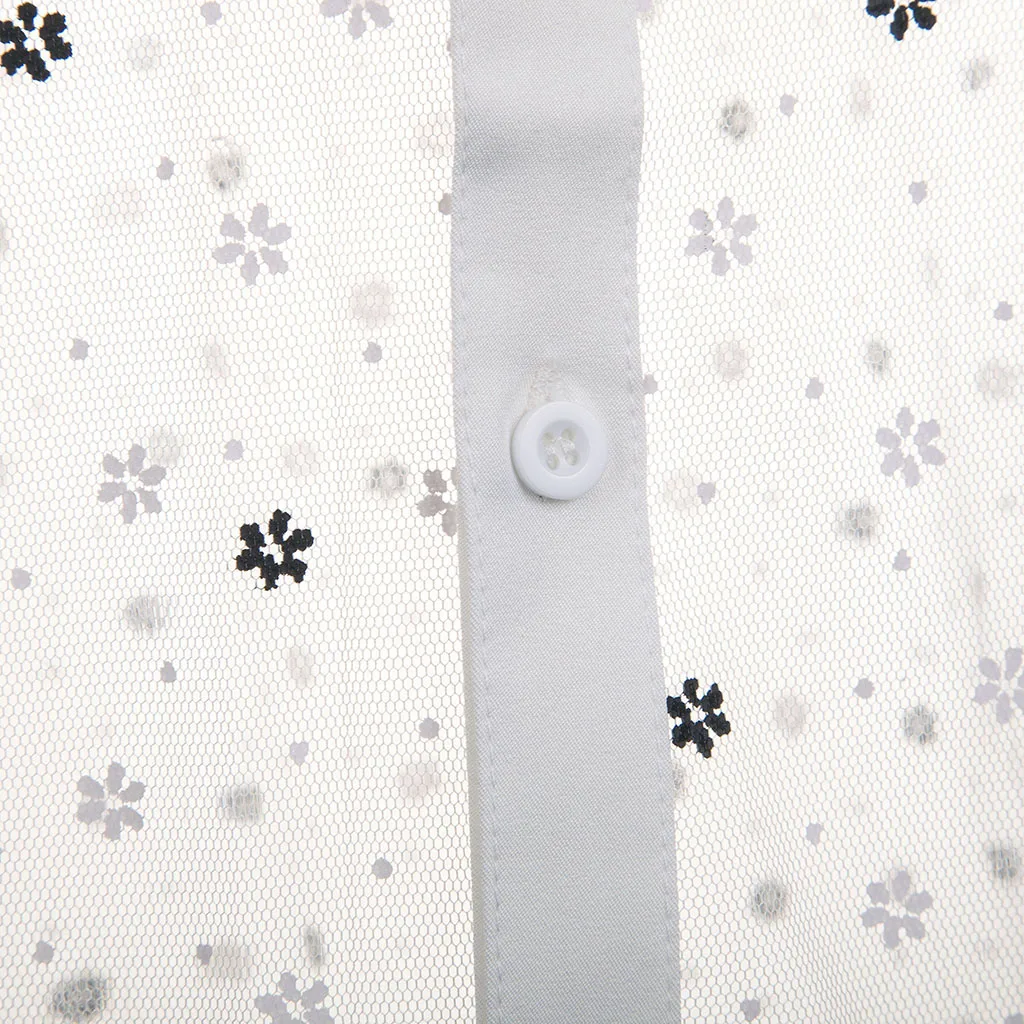 Сексуальная прозрачная Мужская рубашка Повседневная печать Camisa Masculina полый Тонкий рубашки топы Chemise Homme тонкая гавайская рубашка