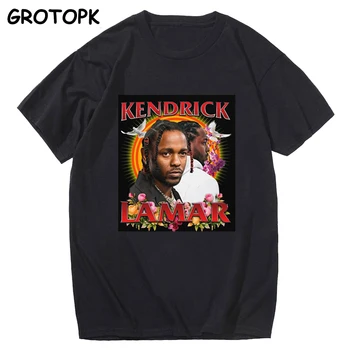 

Kendrick Lamar T Shirt HipHop T Shirts Makaveli Rapper Hip Hop Rap Music Respect Fans Club Men's Women's TShirts Cotton Tees Top