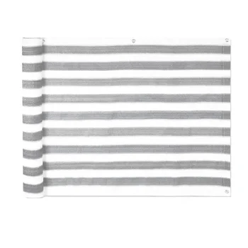 

0.9x5m Easy Clean Balcony Privacy Anti-aging With Grommets Home Decor Windproof Screen Mesh Sunshade Net Garden Fence Greenhouse