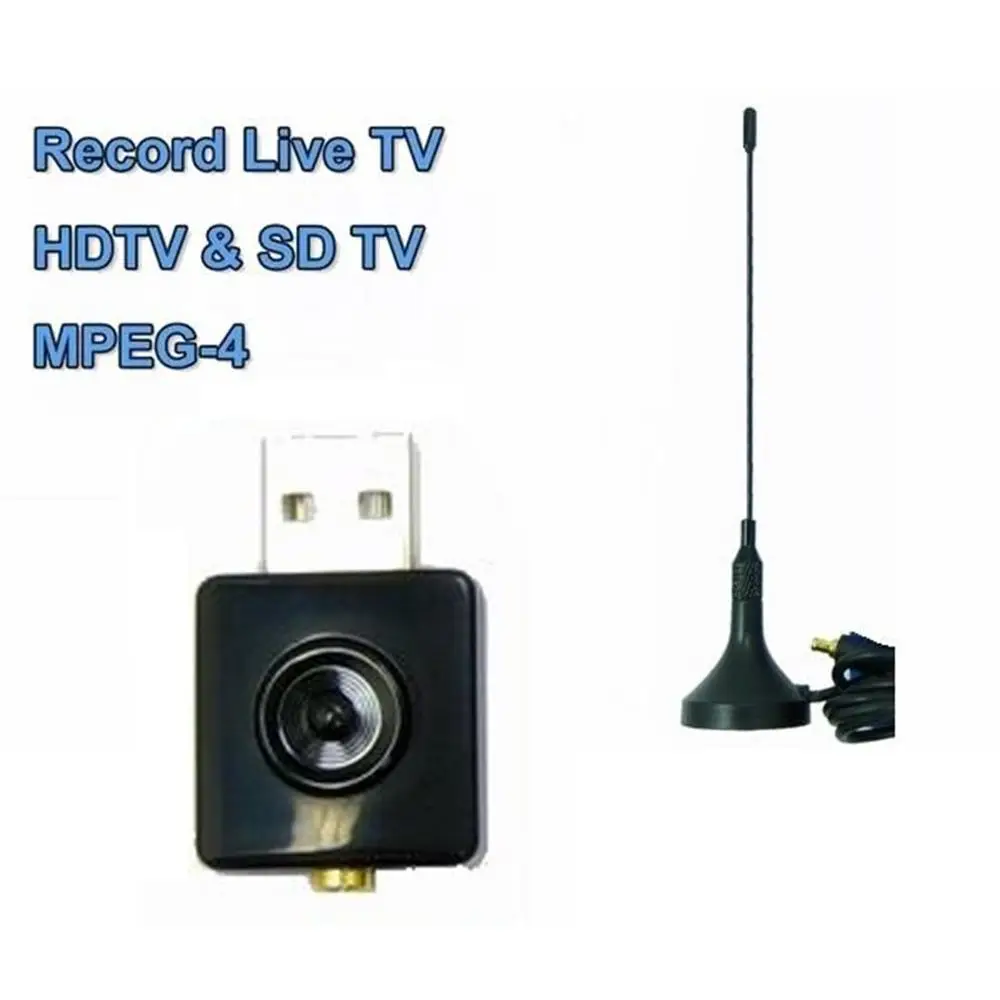 USB Mini DVB-T RTL-SDR Realtek RTL2832U и R820T тюнер приемник ключ MCX вход FM и DAB адаптер для DVB-T