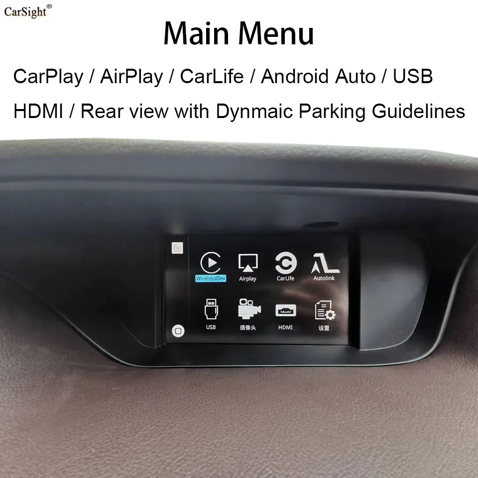 (Тип сенсорной панели) новый выпуск беспроводного Apple CarPlay для Lexus ES NX UX IS CT RX LC