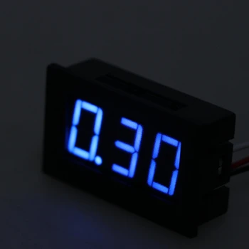 

2020 New Mini Voltmeter Tester Digital Voltage Test Battery DC 0-40V Red/Blue/Green Auto Car