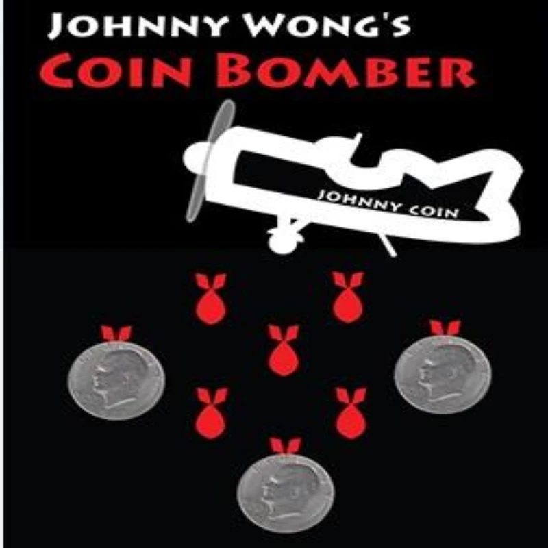 by Johnny Wong Coin Magic Tricks Coin Bomber Morgan Coin