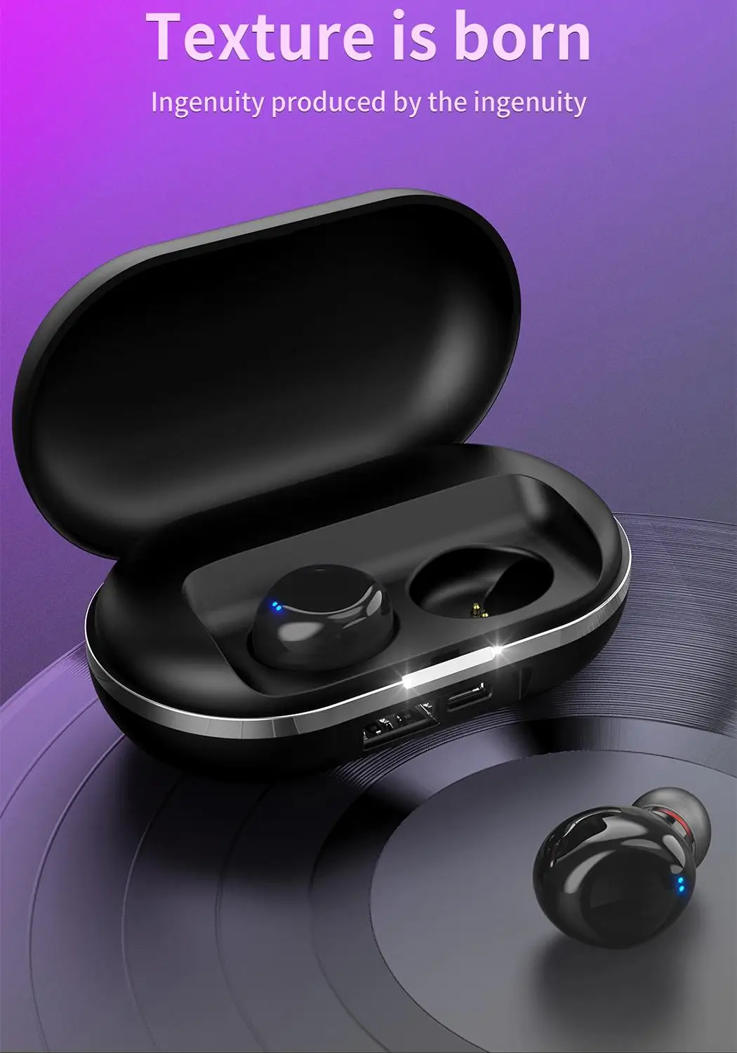 ZLT-01, сенсорная гарнитура, TWS, беспроводные Bluetooth наушники, 5,0, стерео, Bluetooth, наушники, свободные руки, наушники, управление AI для смартфона
