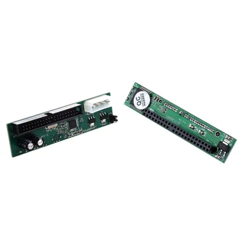 

1 Pcs SATA to PATA/IDE Hard Drive in terface Adapter & 1 Pcs 44-Pin IDE Female to 22 Pin Male SATA Adapter