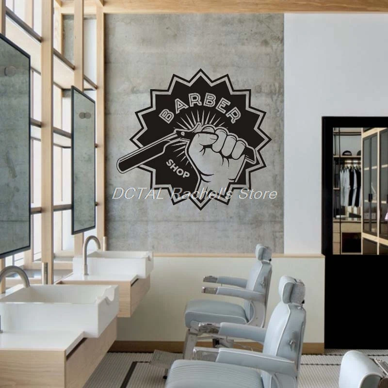 Wall Posters Hair Salon Barbershop Art Hairdresser Wall Decor Haircut Tools Wall Art Cosmetic for Hair Stylists Trendy Artwork