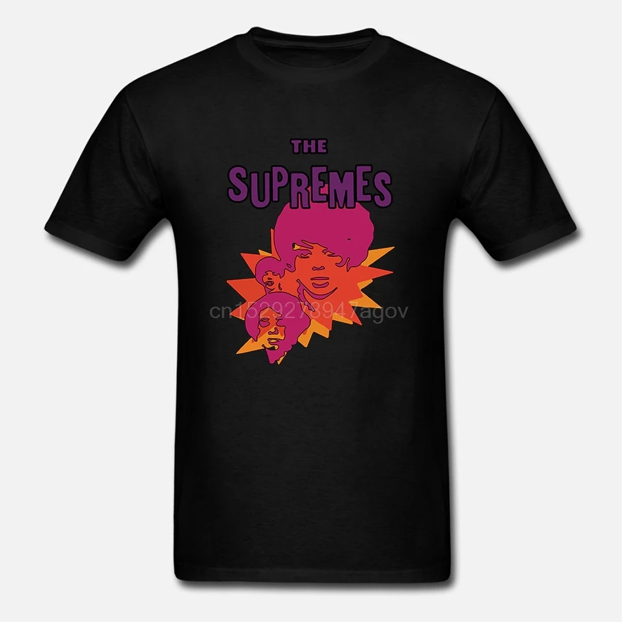 Мужская футболка с коротким рукавом The Supremes Diana Ross Винтаж 1970s 70s Motown Funk унисекс