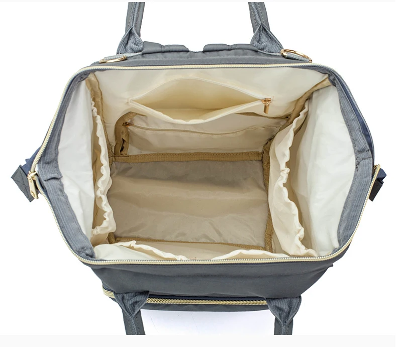 LEQUEEN Fashion mommy bag Baby Care Large Capacity Mom Backpack Mummy Maternity Wet Bag Waterproof Baby Pregnant Bag