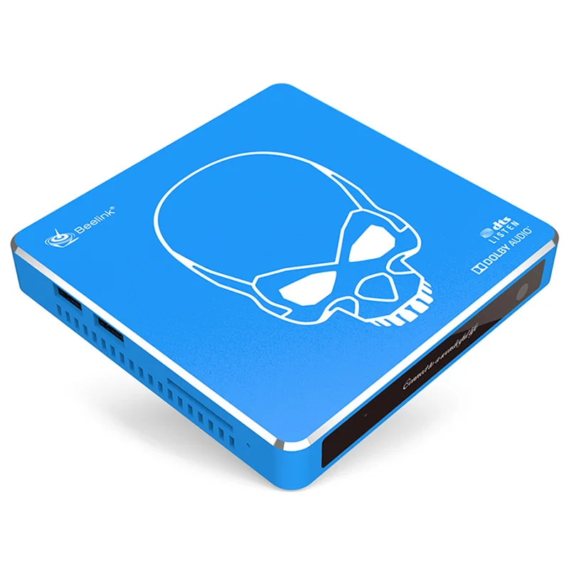 Beelink GT-King Pro Android 9,0/CoreELEC Linux двойная операционная система HiFi без потерь звук 4K BT4.1 голосовой пульт дистанционного управления ТВ-приставка
