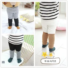 Зимние новые стильные детские бархатные леггинсы эластичные детские брюки в Корейском стиле(специальное предложение, скидка не изменяется