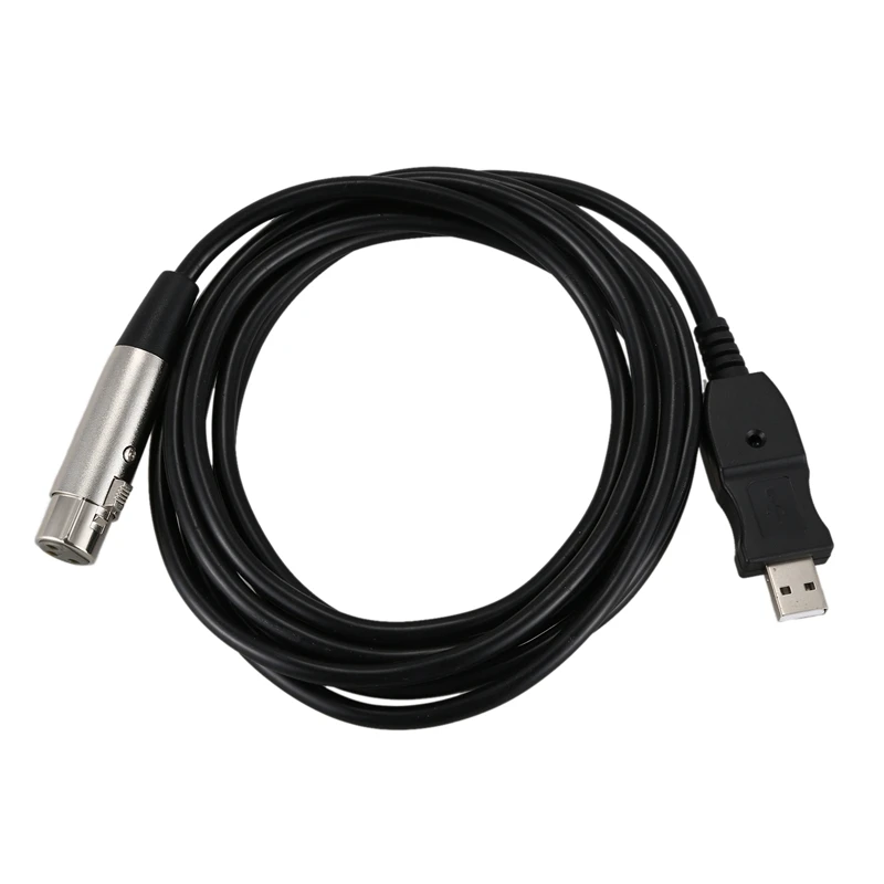 3M микрофон USB микрофон Ссылка USB кабель штекер XLR мама