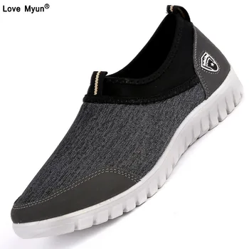 

Men's Casual Shoes Sneakers Summer Mesh Breathable Comfortable Men Shoes Loafers footwears Slipon Walking Big Size 38-48