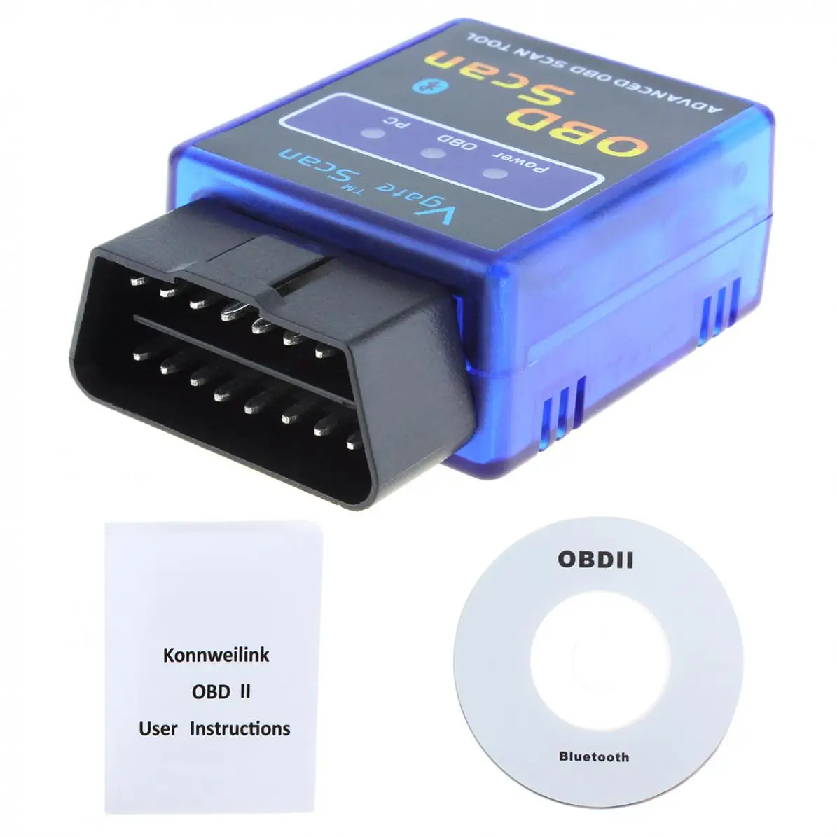 Мини ELM327 V1.5 Bluetooth Беспроводной OBD2 автоматический инструмент для диагностического сканирования автомобиля