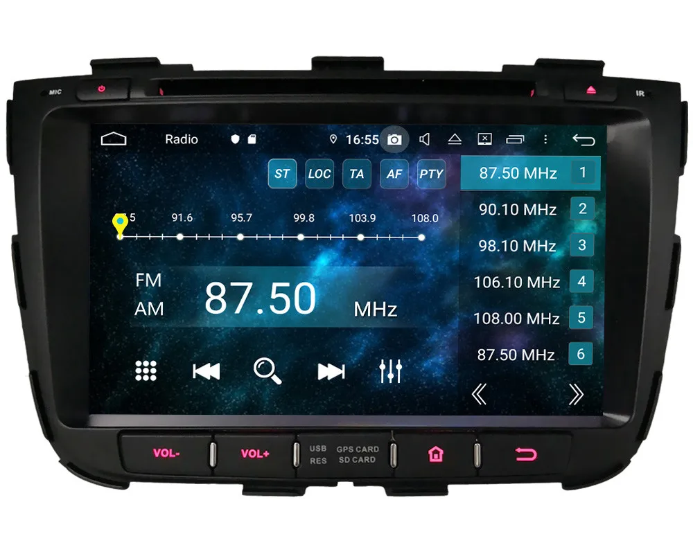 Klyde ips 4G Android 9,0 Восьмиядерный 4 Гб ОЗУ 64 Гб ПЗУ DSP BT автомобильный DVD мультимедийный плеер радио gps ГЛОНАСС для Kia Sorento 2013