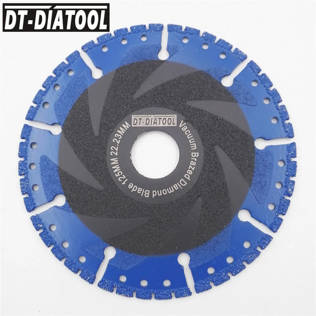 DT-DIATOOL 2 шт. диаметр 125 мм/" вакуумной пайки алмазные режущие диски Все назначения режущие диски режущие алмазные лезвия бетон сталь металл