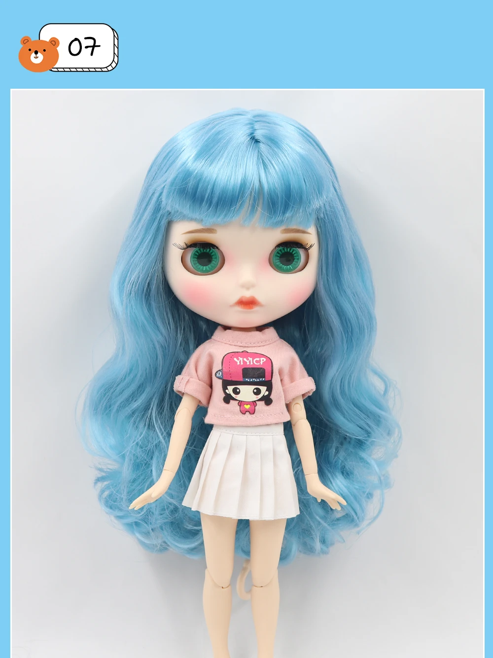 Premium Custom Neo Blythe Doll with Full Outfit 27 Combo Options 13