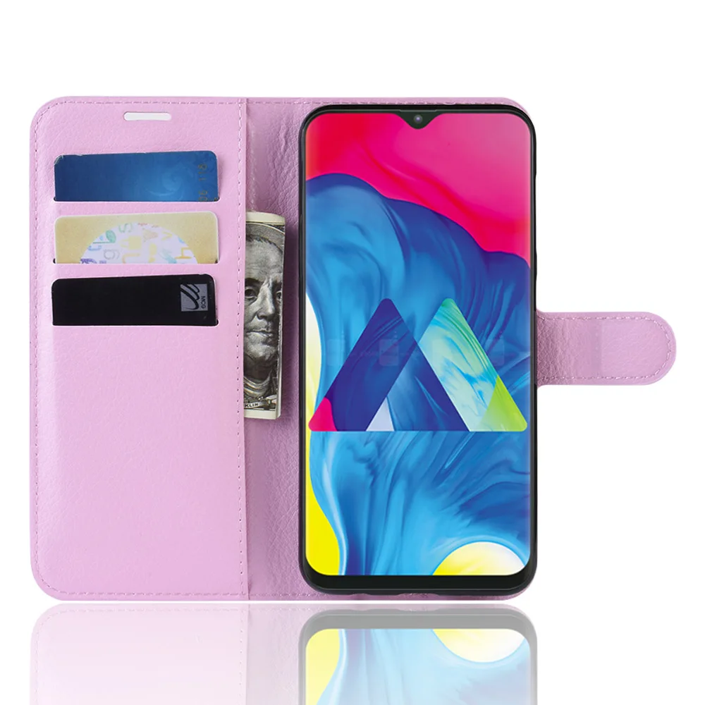 Чехол для телефона SAMSUNG Galaxy M10 M20 Флип PU кожаный чехол для SAMSUNG M20 M10 кошелек сумка для смартфона чехол Coque Funda