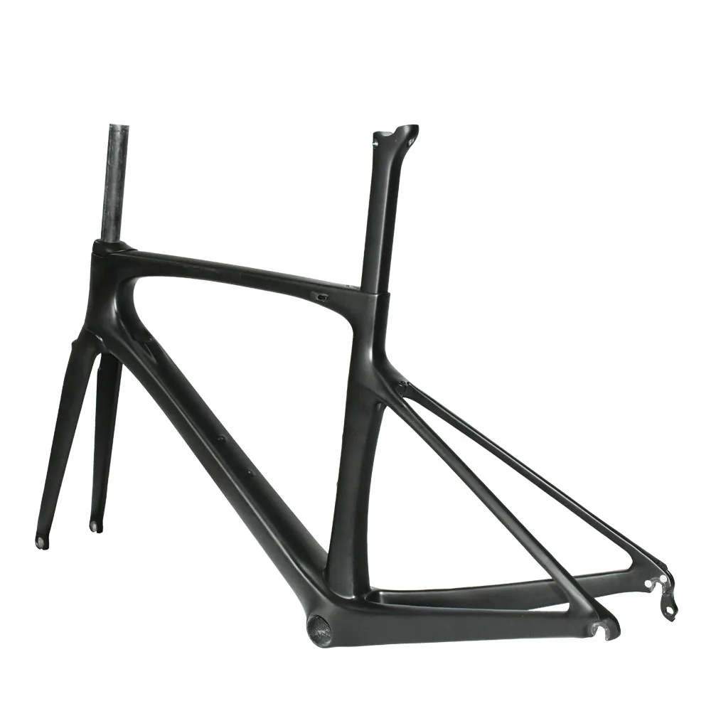 US $450.00 Two Brake system Carbon Road Frame BB86 Carbon Speed Bicycle Frameset