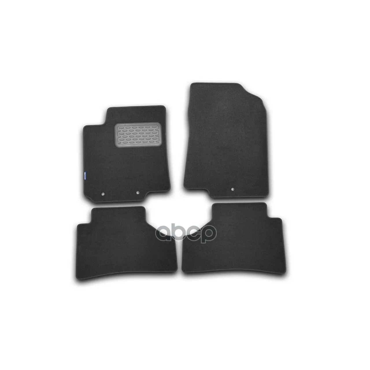 Floor Mats Kia Rio 2011-, ETs., HB. 4 PCs.(Textiles) Autofamily art. NLT.25.39.11.110kh