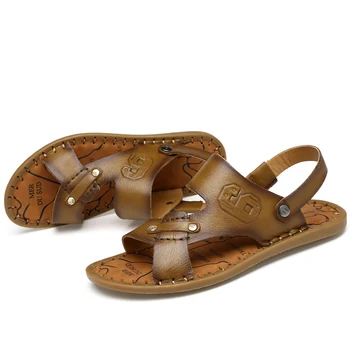 

para hombre flop for slip men mens rubber black sandals casa male slippers-men flip-flops wear sandalias slipper half Man por