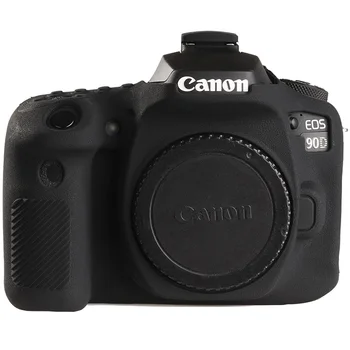 

Camera Case for Canon 90D Soft Silicone Rubber Protective Body Cover Case Frosted Skin Camera Bag for Canon EOS 90D