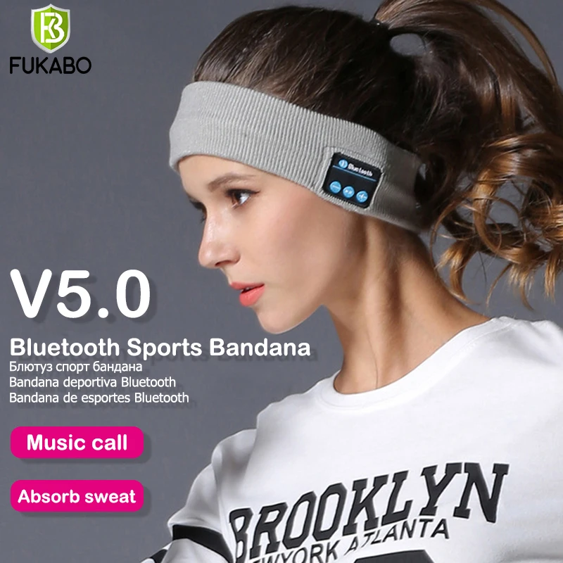 Беспроводные наушники Bluetooth 5 0 модные мужские и женские хиджаб спортивные