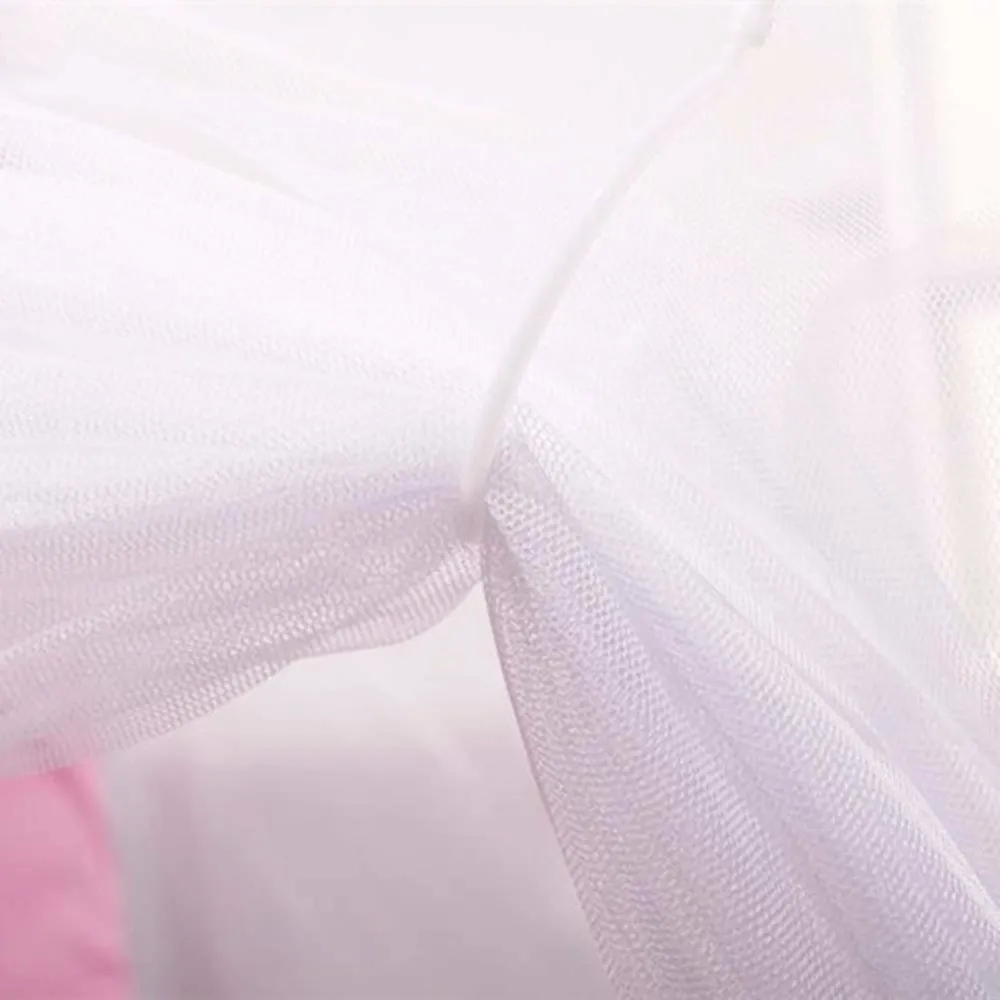 1PC Moustiquaire Canopy White Four Corner Post Student Canopy Bed Mosquito Net Netting Queen King Twin SizeNew Qgnv