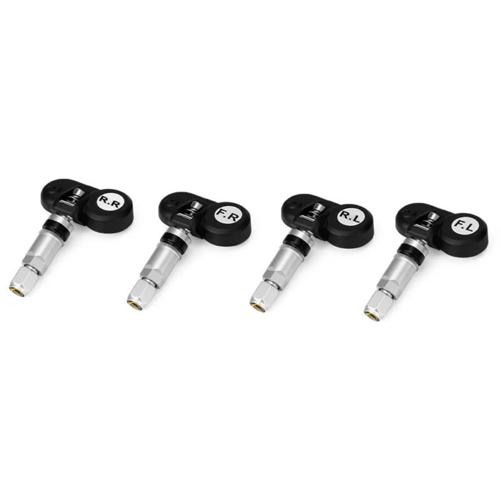 1 комплект TPMS контроль температуры в шинах прикуриватель Автомобильный датчик давления в шинах+ 4 внутренних датчика