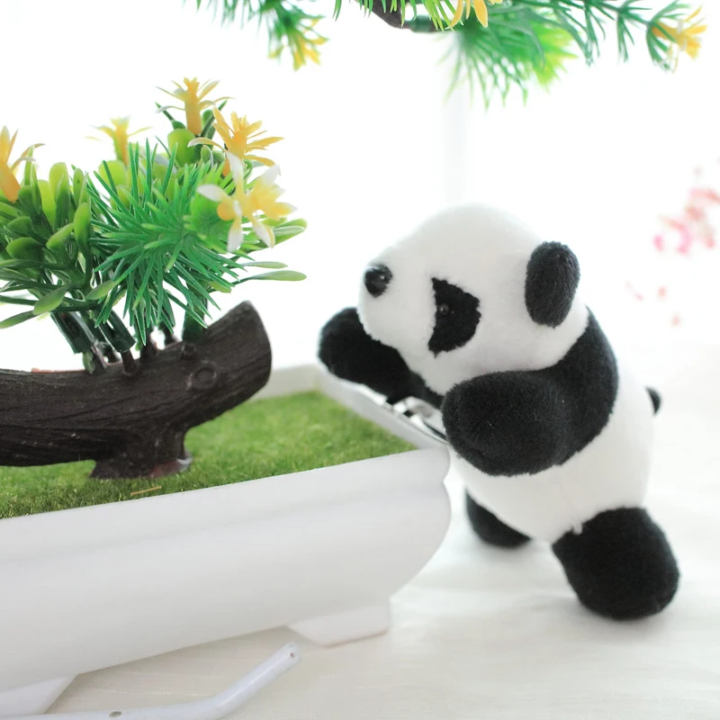 Kawaii Panda плюшевая игрушка Брошь шпилька подарок для девочки украшение дома детский подарок дешевые игрушки