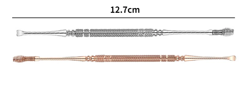 Description Picture 3 of itemSpiral Massage Ear Pick 360 Spiral Ear Wax Remover Ear Canal Cleaner Stainless Steel Flexible Design Ear Care Tools