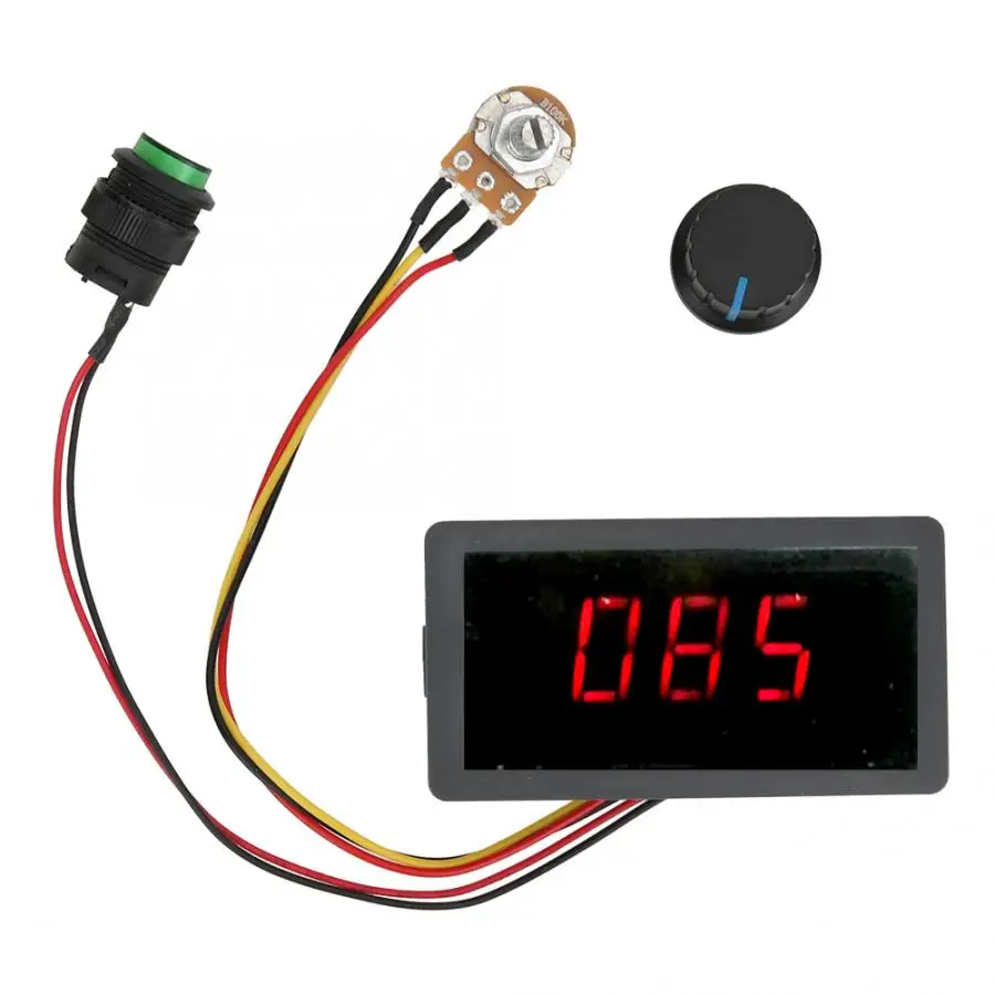 

CCM5D PWM DC Motor Speed Controller Digital Diaplay Stepless Motor Speed Regulator Governor DC6~30V 0.01~300W