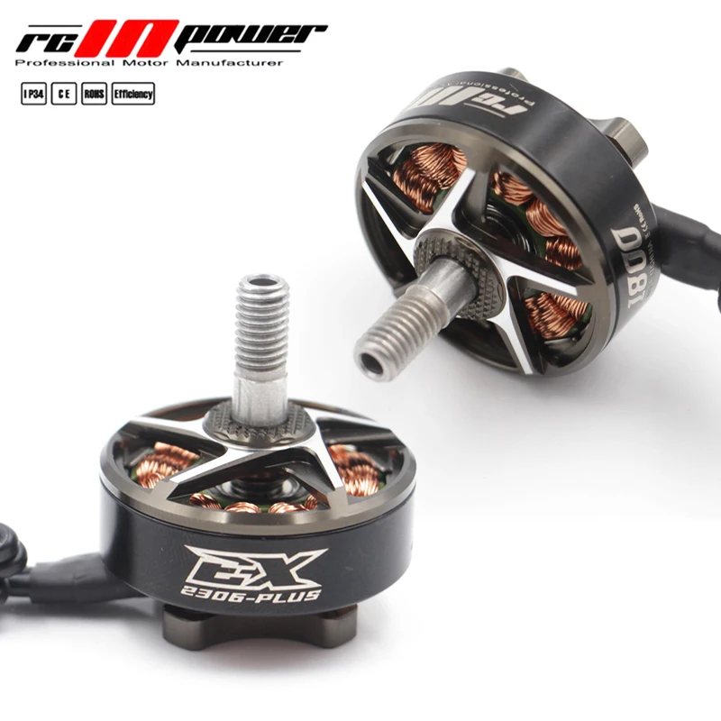 4 шт. RCINPOWER EX 2306 PLUS бесщеточный двигатель кв для радиоуправляемых FPV гоночных