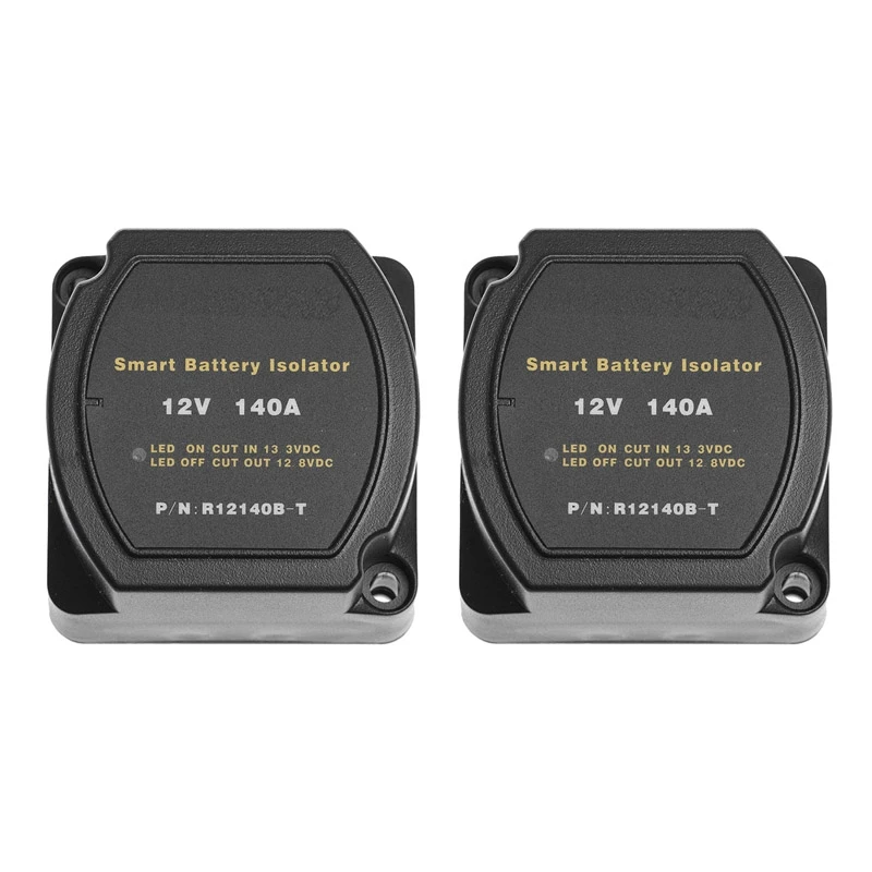 

New2X 12V 140A Voltage Sensitive Relay Battery Isolator Automatic Charging Relay Car Accessories Car Battery Relay