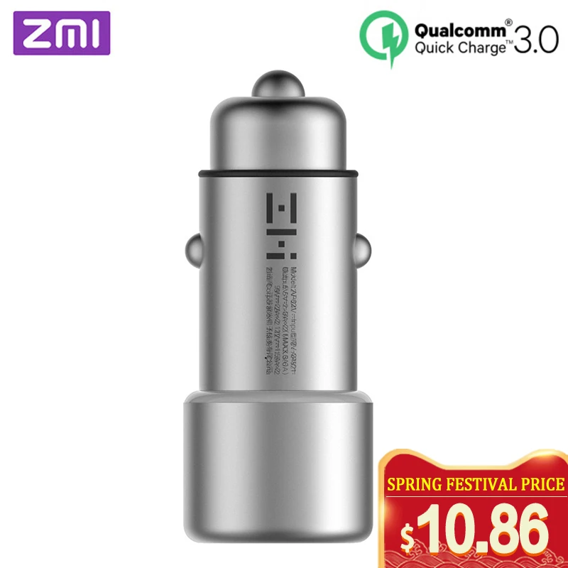 

Original Xiaomi Car Charger Dual USB Fast Charging Universal Mi Car Charger with Magnetic cable For Most Phones Tablet PC