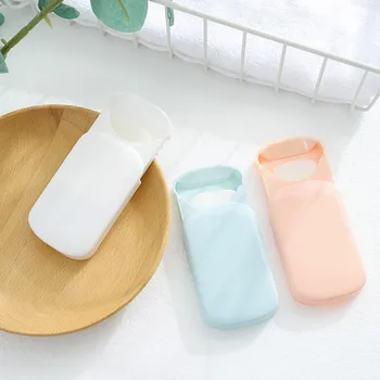 

Traveling Portable Soap Paper Tablets Disposable Soap Soap Outdoor Travel Soap Tablets Soap Paper Leaves With Mini Case 2020