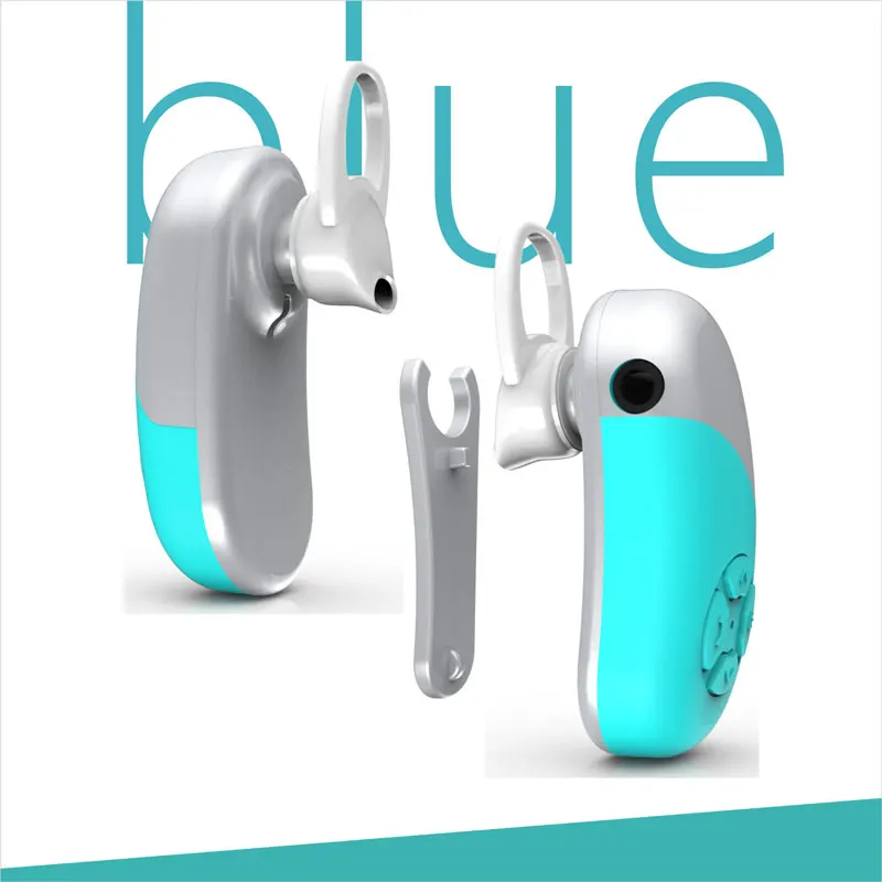 Модный IPX8 водонепроницаемый Bluetooth 5,0 плавательный мини MP3 плеер спортивные наушники музыка 8G память Дайвинг бег наушники - Цвет: Blue