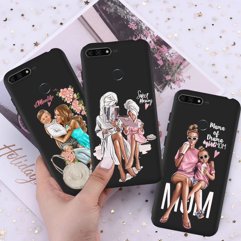 Мягкий силиконовый чехол с длинными волосами для Huawei Honor 10 Lite 8X 9X 9 8S Play 4T Pro V20 V30 20 30
