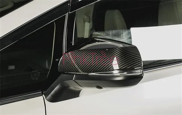 Dành Cho Xe Toyota Alphard Vellfire 30 2015 2020 Carbon Fibwer Mặt Màu Cánh Chiếu Hậu Cửa Tráng Gương Xe Ô Tô Tạo Kiểu Phụ Kiện