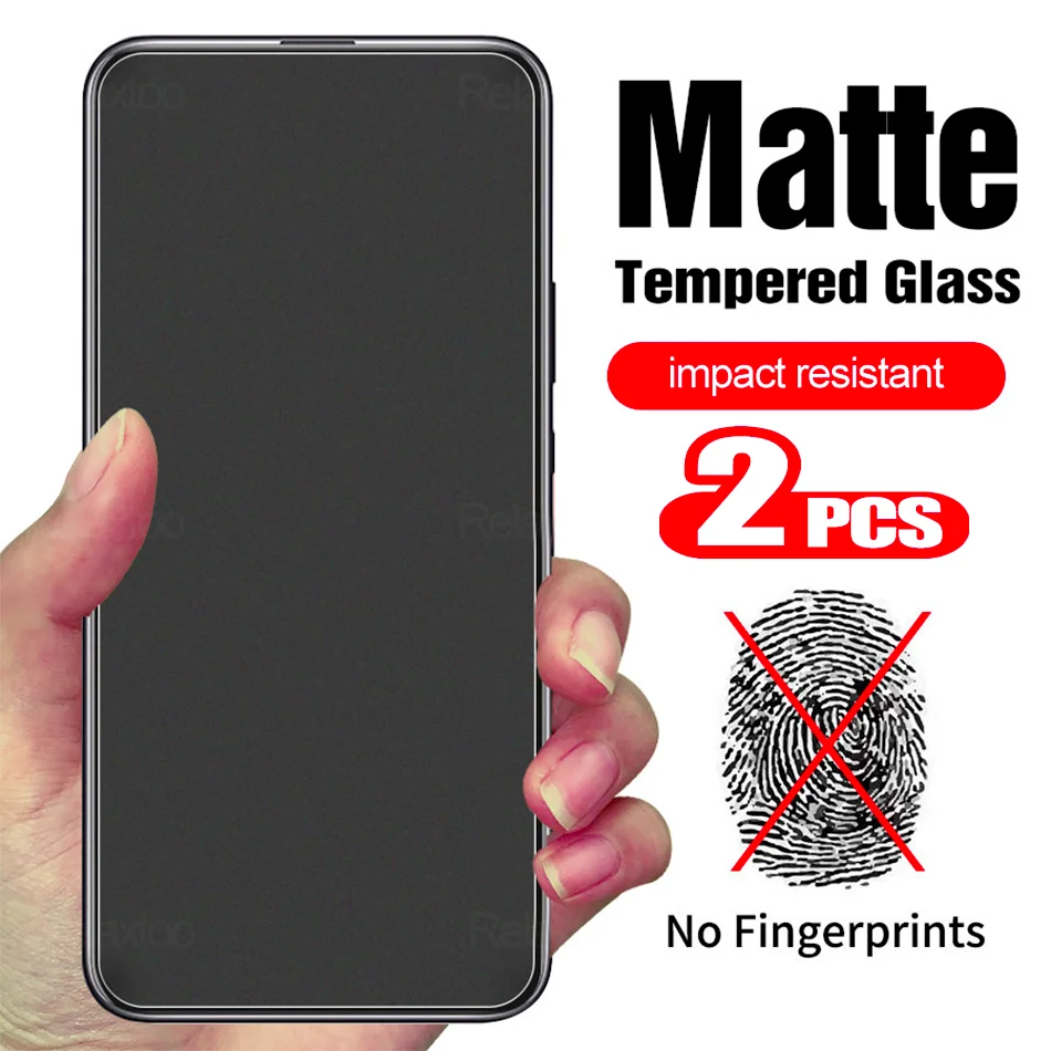 2 шт. матовое закаленное стекло с защитой от отпечатков пальцев для Huawei p smart z plus 2018