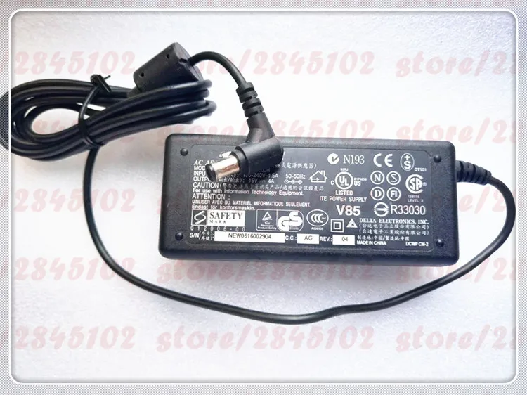 GYIYGY ForLenovo S160 S180 160 NEC S3000 Power Adapter Charger 15V 4A 6.3mm×3.0mm | Компьютеры и офис