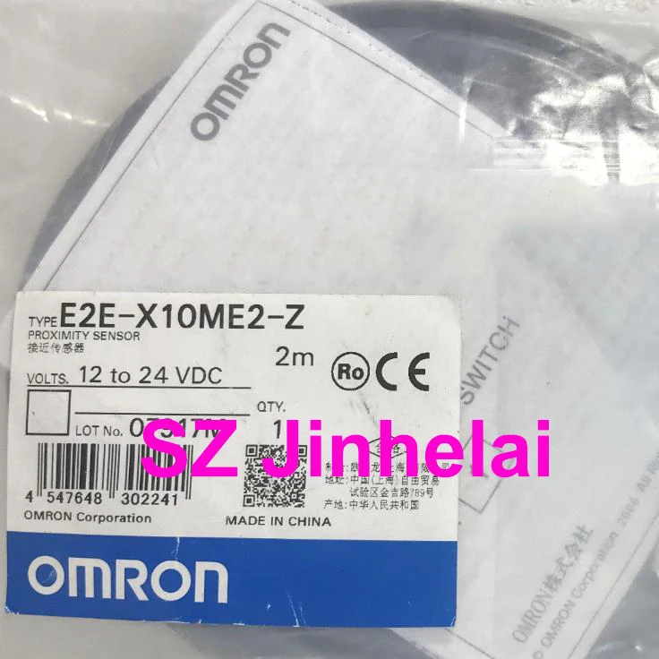 OMRON E2E-X10ME2-Z Аутентичное Оригинальное переключение датчика приближения 2M 12-24VDC