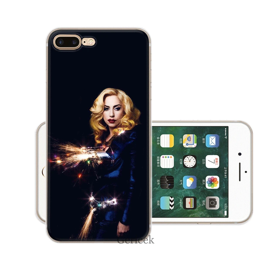 Мобильный чехол для телефона для iPhone 11 Pro 6 6s 7 8 P Lus iPhone XR X XS Max 5 5S SE Оболочка Леди Гага Твердый Чехол