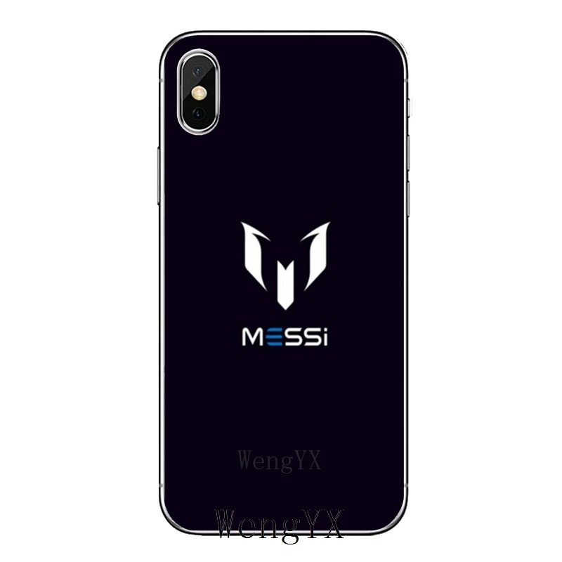 Прозрачный чехол для телефона для Xiaomi Redmi Note 7 6 6A 5A 4 4A 3 pro S2 5 плюс 4x Pocophone F1 Лео Месси Логотип Месси - Цвет: leo-Messi-logo-A-09